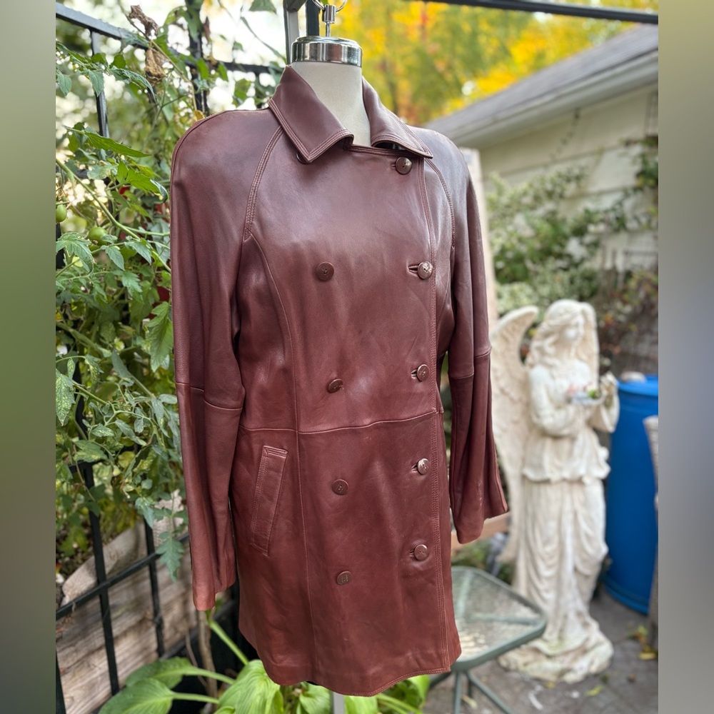 Juliet Michele Brown Genuine Napa Leather  Size Medium